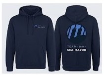 Heavyweight Navy Hoodie